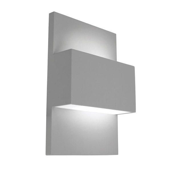 Aluminium "Lewisham" Podium Exterior Wall Lantern Aluminium "Lewisham" Podium Exterior Wall Lantern