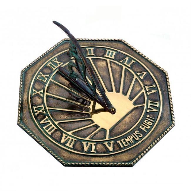 "Copernicus" Sundial Finished in an Antique Brass "Copernicus" Sundial Finished in an Antique Brass