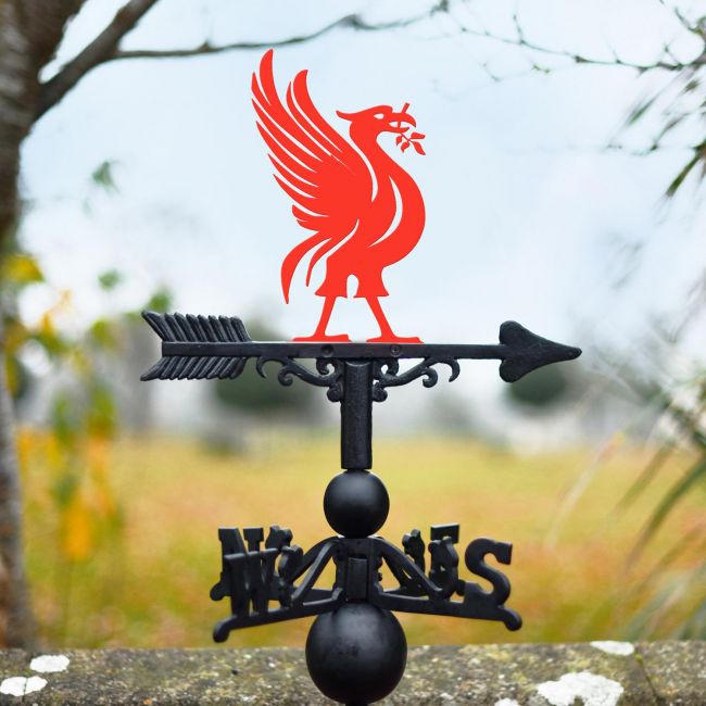 Liver Bird Weathervane Created From Cast Iron Liver Bird Weathervane Created From Cast Iron
