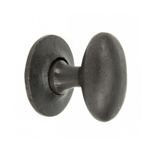 Beeswax Oval Rim & Mortice Knobs
