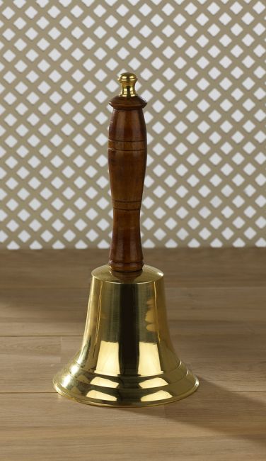 Polished Brass Hand Bell 120mm Dia (4.75")