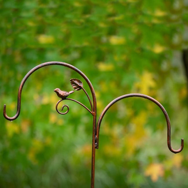 Close-up of the Bird Design Finished in a Metallic Bronze Close-up of the Bird Design Finished in a Metallic Bronze