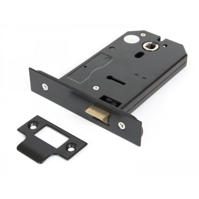 Black 5" Three Lever Latch Black 5" Three Lever Latch