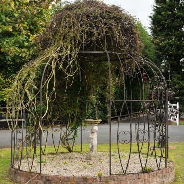 The Black "Alice"s Folly" Garden Gazebo - Thumbnail The Black "Alice"s Folly" Garden Gazebo - Thumbnail