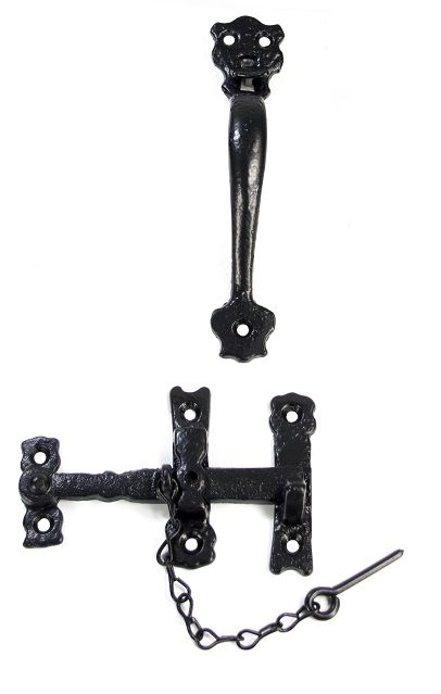 "Hurdsfield" Cast Iron Thumb Gate Latch "Hurdsfield" Cast Iron Thumb Gate Latch
