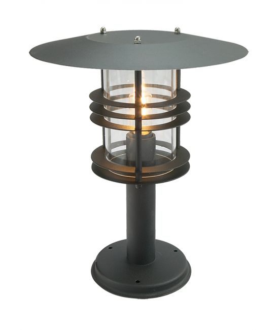 "Riverfront" Black Contemporary Industrial Pillar Light 47cm "Riverfront" Black Contemporary Industrial Pillar Light 47cm