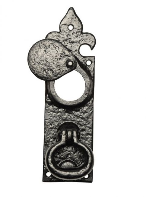 "Hichdenbrook" Blacksmith Cylinder Latch and Knocker "Hichdenbrook" Blacksmith Cylinder Latch and Knocker
