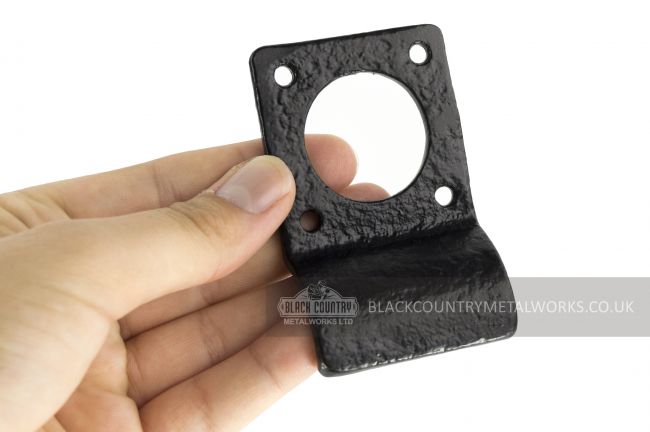 Black Iron Keyhole Latch Cover Black Iron Keyhole Latch Cover