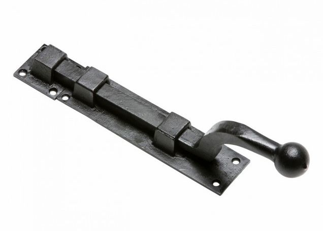 Black Iron Simplistic Door Bolt Black Iron Simplistic Door Bolt