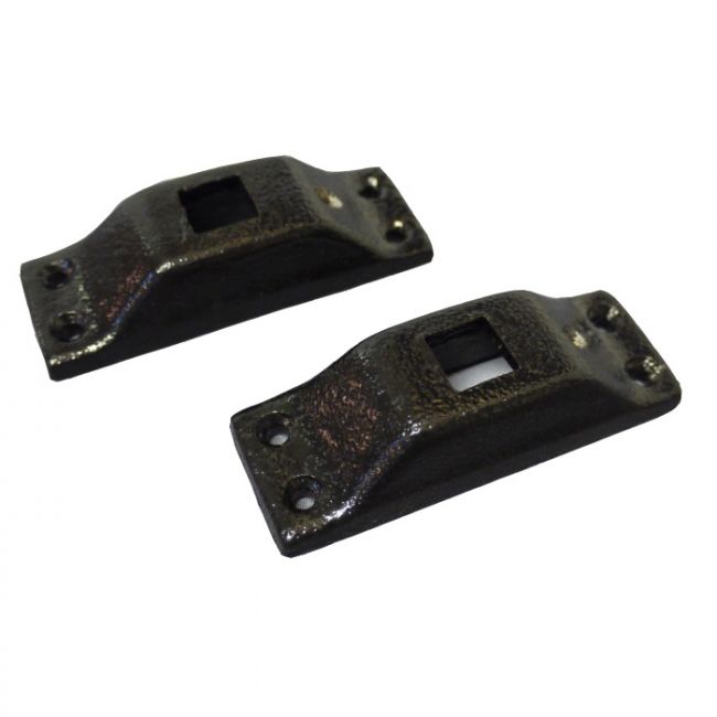 Black Landing Spindle Bracket - Each Black Landing Spindle Bracket - Each