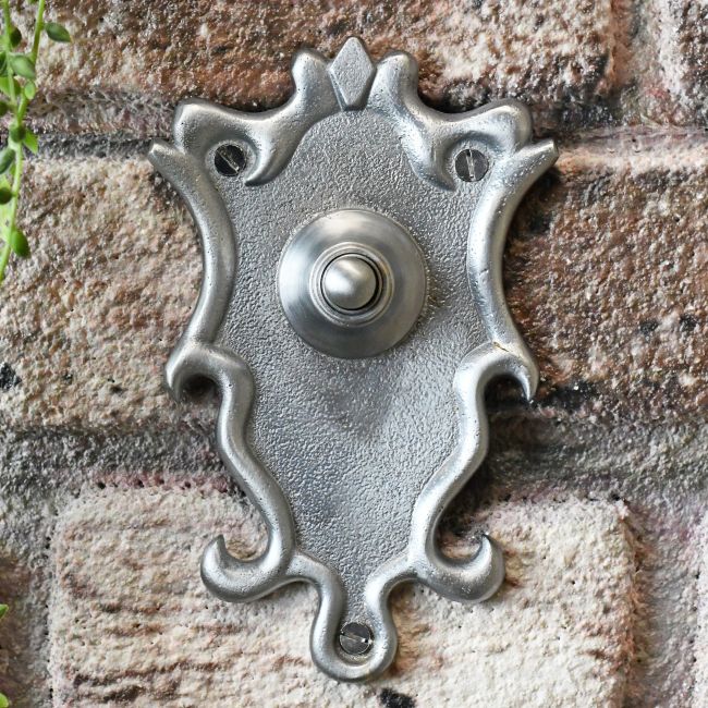 Traditional ornate design door bell push Traditional ornate design door bell push