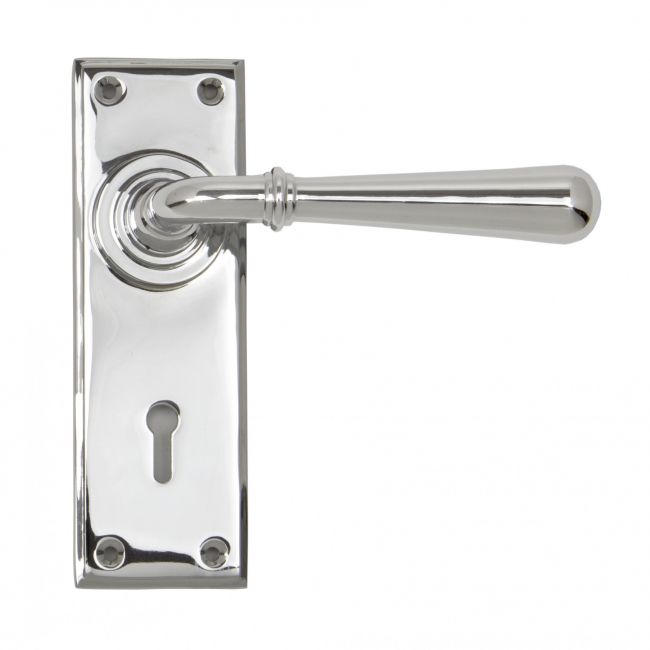 "Emerson" Bright Chrome Lever Handle Set With Keyhole "Emerson" Bright Chrome Lever Handle Set With Keyhole