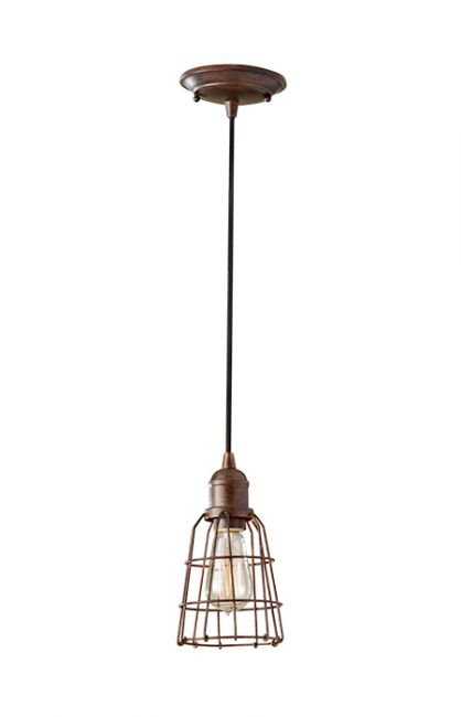 "Dolhendre Park" Bronze Caged Hanging Light "Dolhendre Park" Bronze Caged Hanging Light
