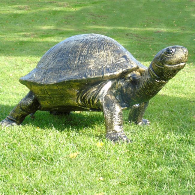 Cast Aluminium Turtle Sculpture Cast Aluminium Turtle Sculpture