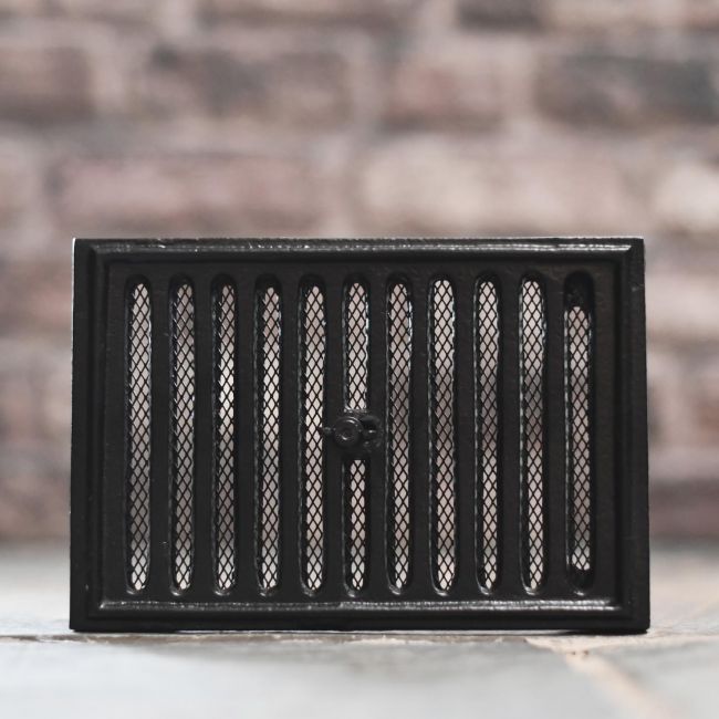 Cast iron house or chimney Air Brick finished in black Cast iron house or chimney Air Brick finished in black