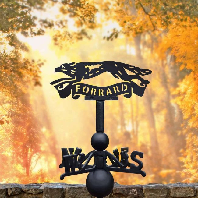 Cast Iron & Steel East Riding of Yorkshire Yeomanry Weathervane Cast Iron & Steel East Riding of Yorkshire Yeomanry Weathervane
