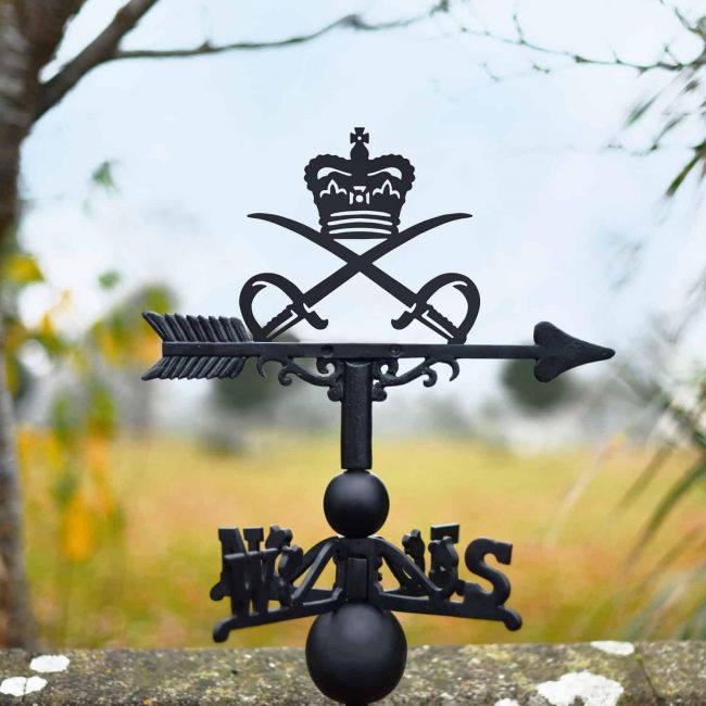 Cast Iron & Steel Royal Army Physical Training Corps Weathervane Cast Iron & Steel Royal Army Physical Training Corps Weathervane