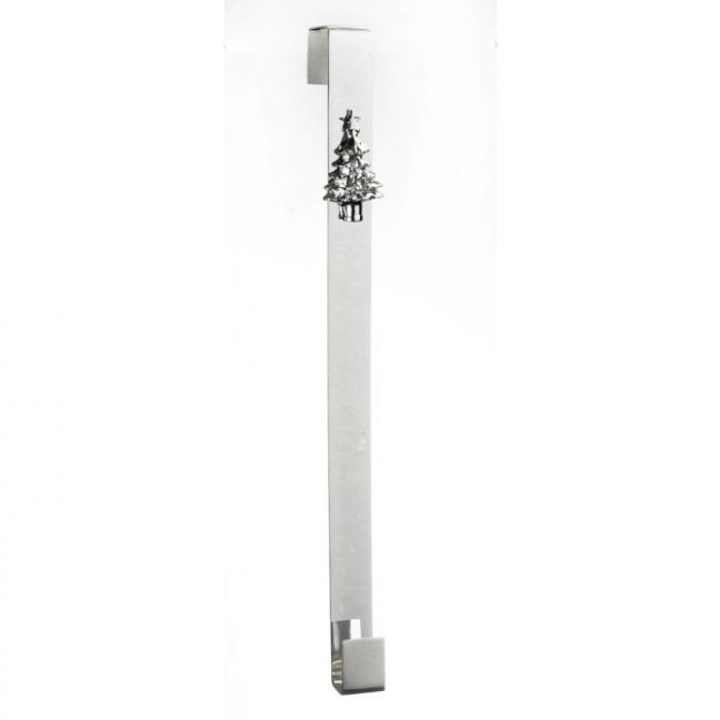 Christmas Tree Design wreath Holder Finished In A Bright Chrome Christmas Tree Design wreath Holder Finished In A Bright Chrome