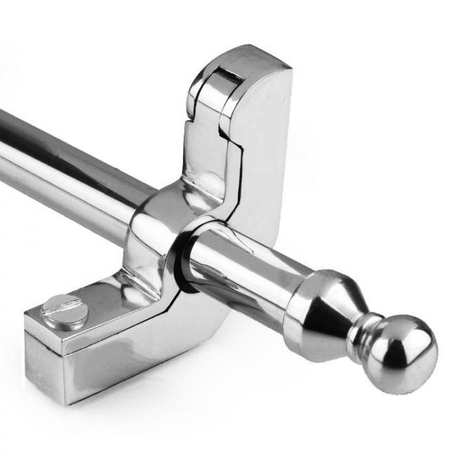 Ball Finial Stair Rods in Bright Chrome Ball Finial Stair Rods in Bright Chrome