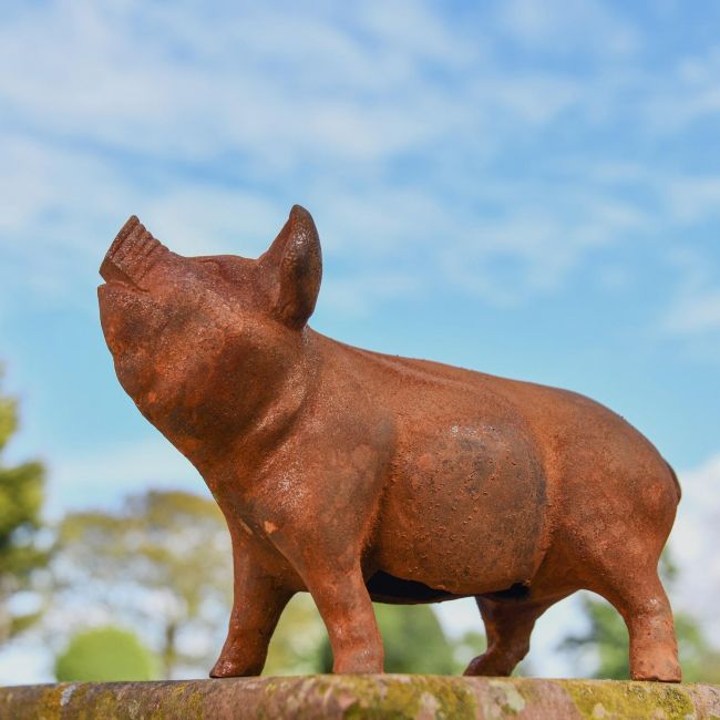 Rustic Cast Iron Doe & Calf SculptureRustic Cast Iron Doe & Calf Sculpture Rustic Cast Iron Doe & Calf SculptureRustic Cast Iron Doe & Calf Sculpture