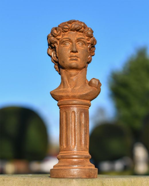 Rustic "David" Garden Sculpture
