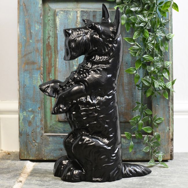 Heavy duty Black cast dog door stop Heavy duty Black cast dog door stop