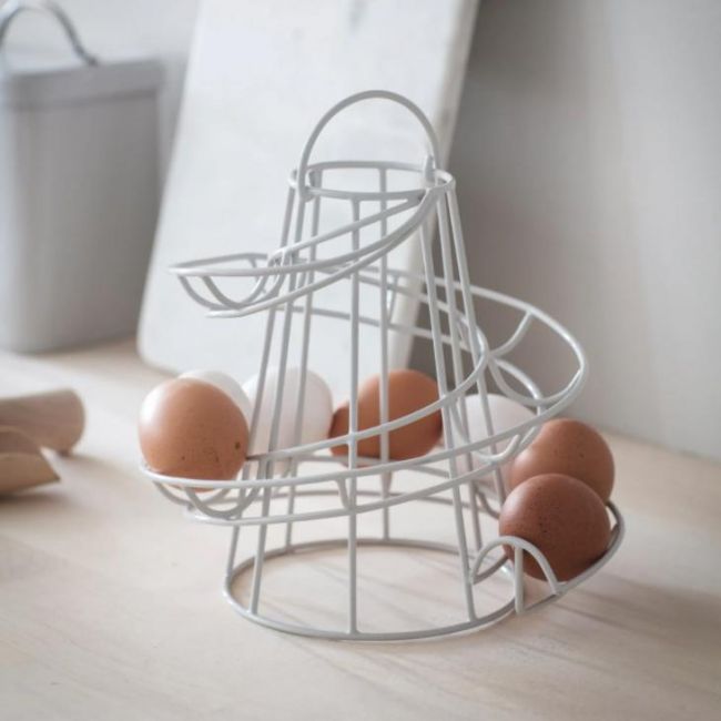 White Steel Egg Run