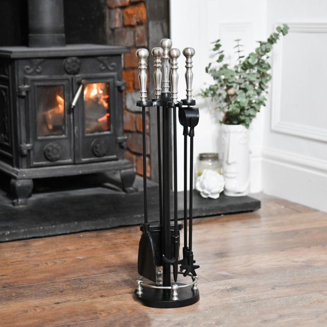 Black Traditional Companion Set Black Traditional Companion Set
