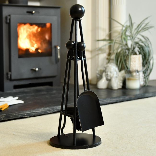 Black Traditional Companion Set Black Traditional Companion Set