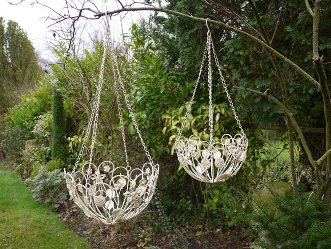 Flower Design Hanging Flower Basket