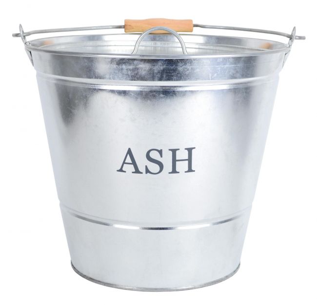 Black Finish Contemporary Ash Bucket Black Finish Contemporary Ash Bucket