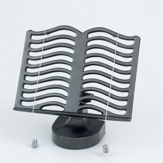Cast Iron Cook Book Stand - Graphite