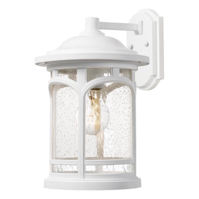 "Halsall" Traditional Wall Light in a White Finish