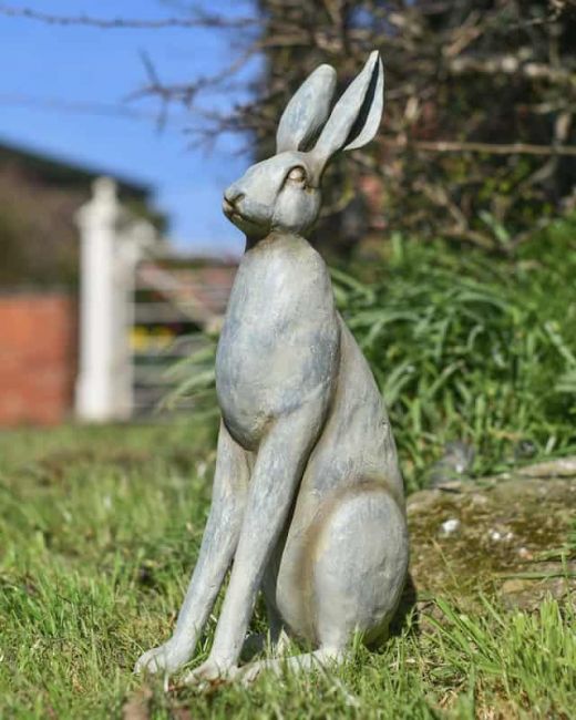 "Harry" the Hare Resin Garden Statue "Harry" the Hare Resin Garden Statue