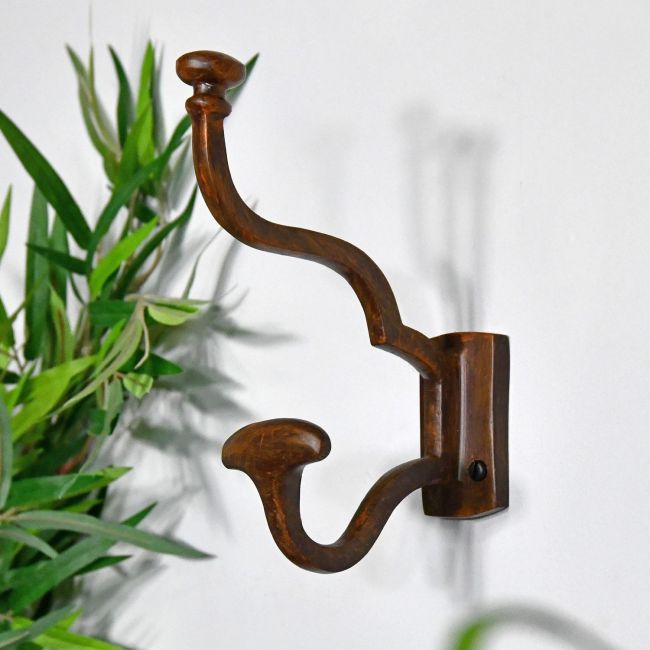 "Madame Anouk" Brown Hook Coat Holder "Madame Anouk" Brown Hook Coat Holder
