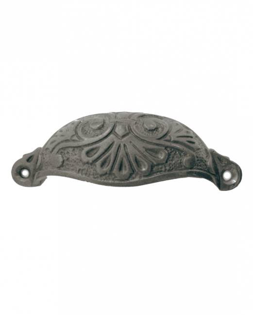 Antique Petal Cabinet Pull Handles Created From Iron Antique Petal Cabinet Pull Handles Created From Iron