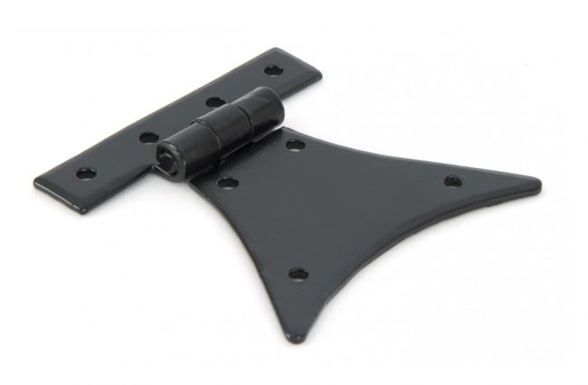 Large Black Half Butterfly Hinge Pair Large Black Half Butterfly Hinge Pair