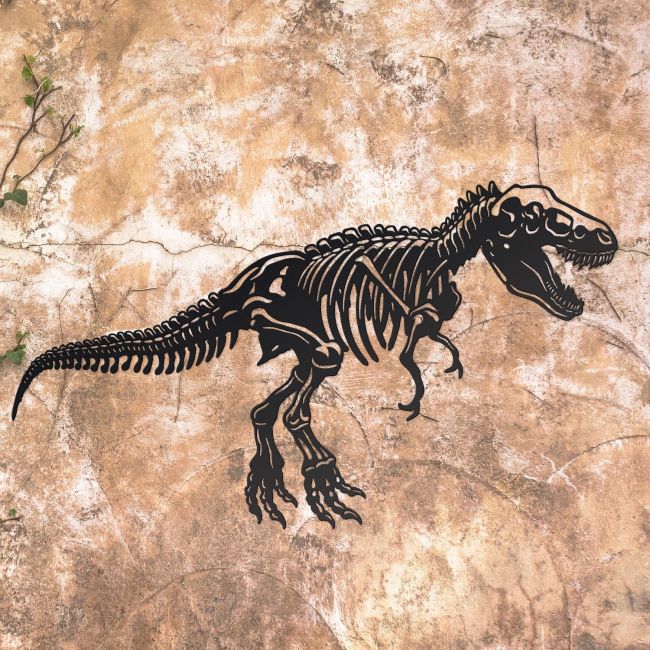Large Black T-Rex Wall Art Large Black T-Rex Wall Art