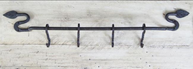 Leaf Design Iron Coat Rack Leaf Design Iron Coat Rack