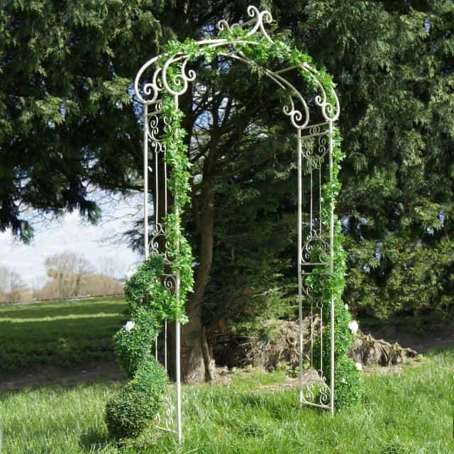 Tubular steel hand crafted rose arch Tubular steel hand crafted rose arch