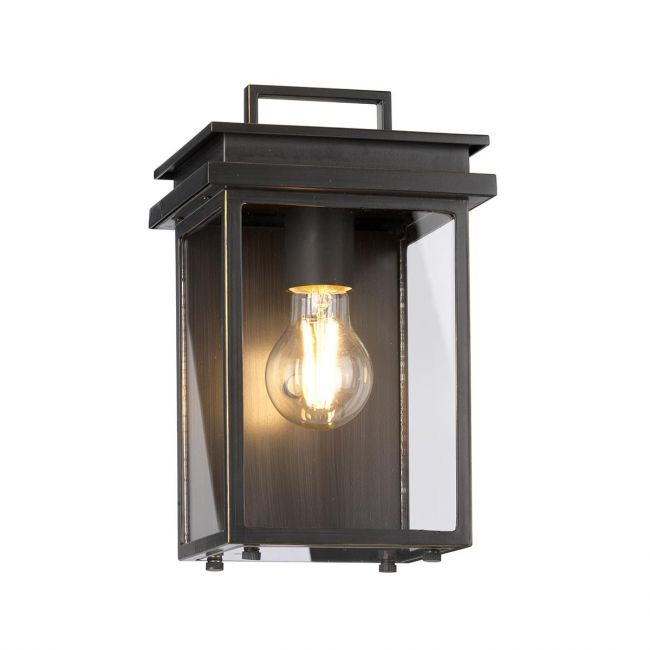 "Mabel" Flush Wall Light in an Antique Bronze Finish "Mabel" Flush Wall Light in an Antique Bronze Finish