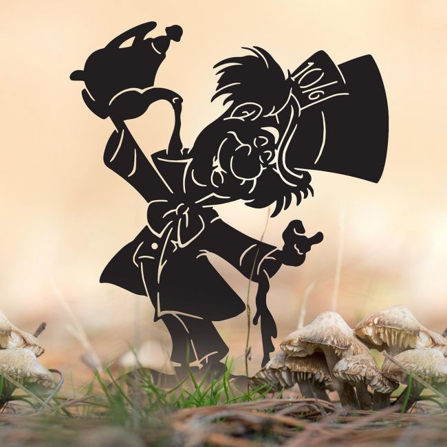 "Mad Hatter" Silhouette in Situ "Mad Hatter" Silhouette in Situ