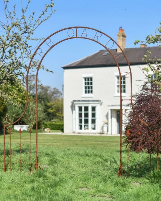 Main Image For The Ornate "Herb Garden" Rustic Rose Arch Main Image For The Ornate "Herb Garden" Rustic Rose Arch