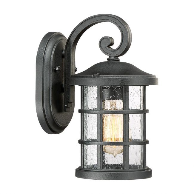 "Meadow Cottage" Wall Light in a Black Finish