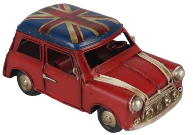 Union Flag Roof Mini Cooper Replica Ornament Union Flag Roof Mini Cooper Replica Ornament