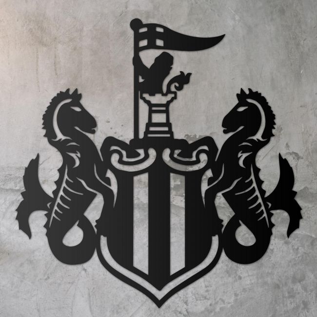Newcastle "Magpies" Wall Art 