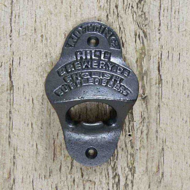 Iron Bottle Opener With "Notting Hill" Design Iron Bottle Opener With "Notting Hill" Design