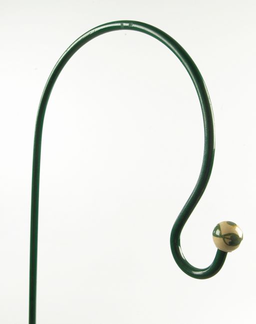 Lantern Support - Olive Green Shepherds Crook Lantern Support - Olive Green Shepherds Crook