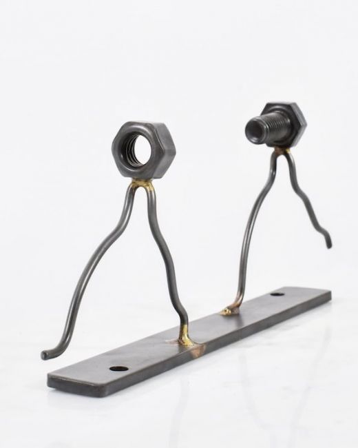 "Catch Me If You Can" Recycled Metal Sculpture