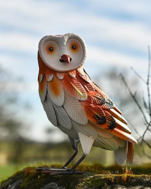 Opal the Owl Steel Garden Ornament Opal the Owl Steel Garden Ornament